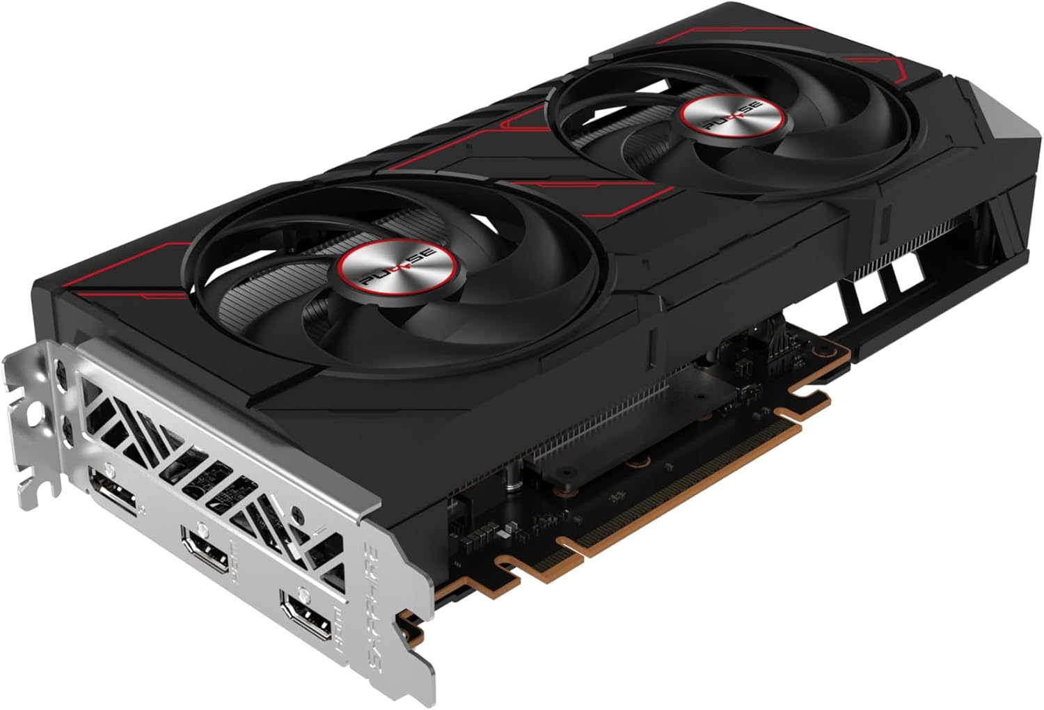 SAPPHIRE Radeon RX9060XT Pulse Gaming OC 8GBGDDR6 2xHDMI DP