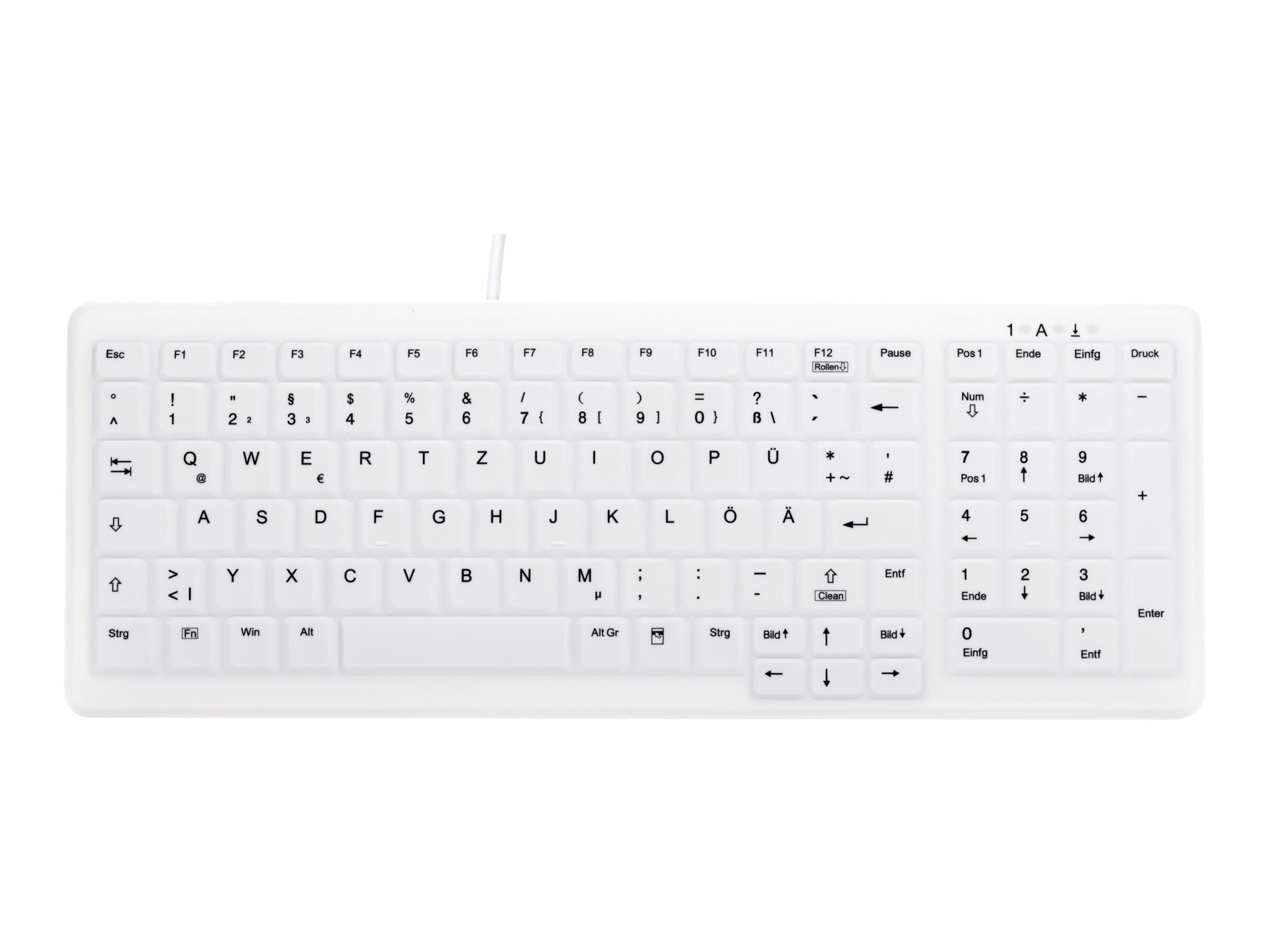 ACTIVE KEY MTA AK-C7000 Corded DE-Layout weiß IP68