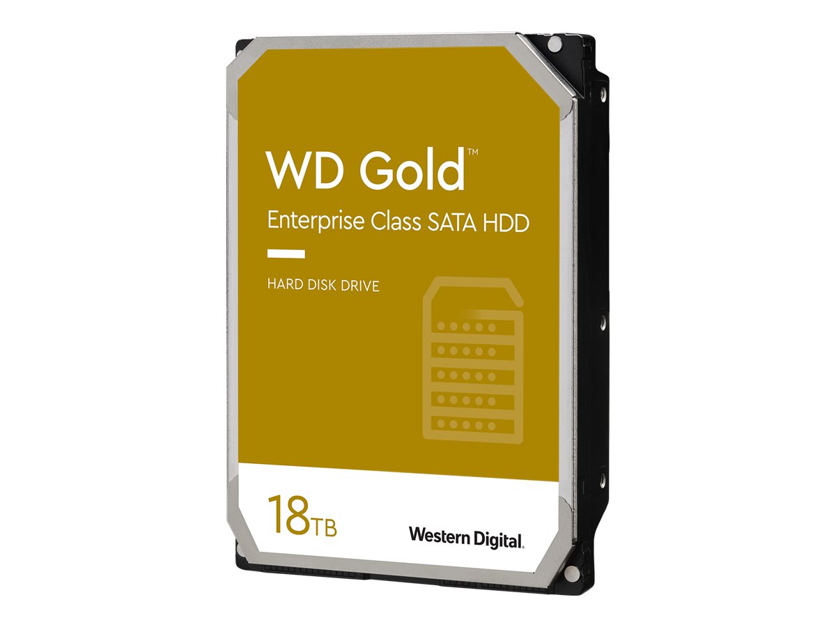 WD Gold Enterprise-Class Hard Drive WD181KRYZ - Festplatte - 18 TB - intern - 3.5" (8.9 cm)