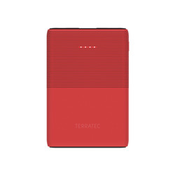 TerraTec P50 Pocket - Powerbank - 5000 mAh - 2.1 A - 2 Ausgabeanschlussstellen (USB, USB-C)