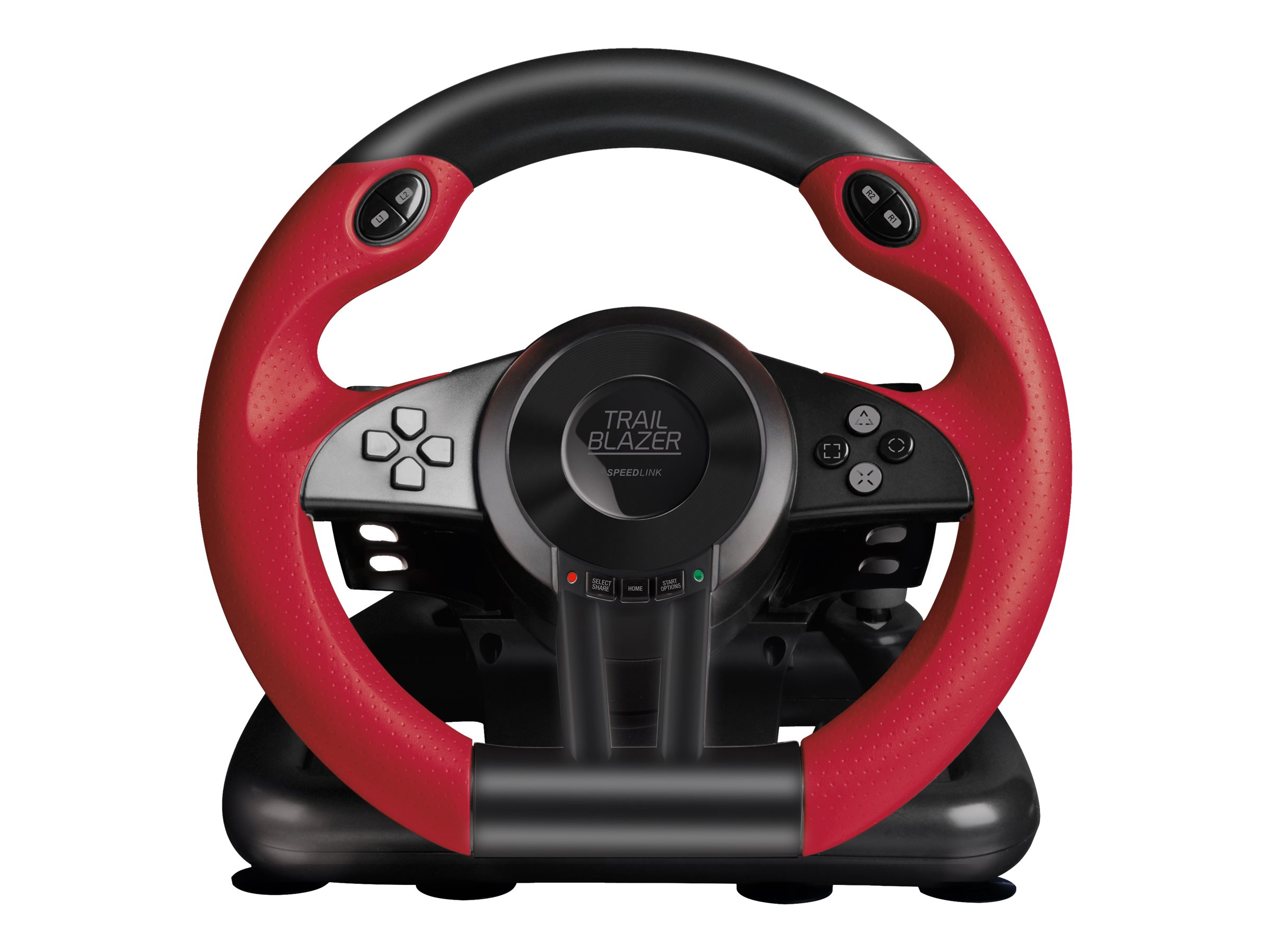 Speedlink Trailblazer Racing Wheel Lenkrad mit Pedale, kabelgebunden (PC/PS3/PS4/Xbox One) 