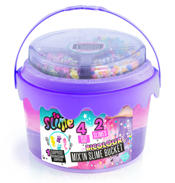Slime Bucket mit Dekoration