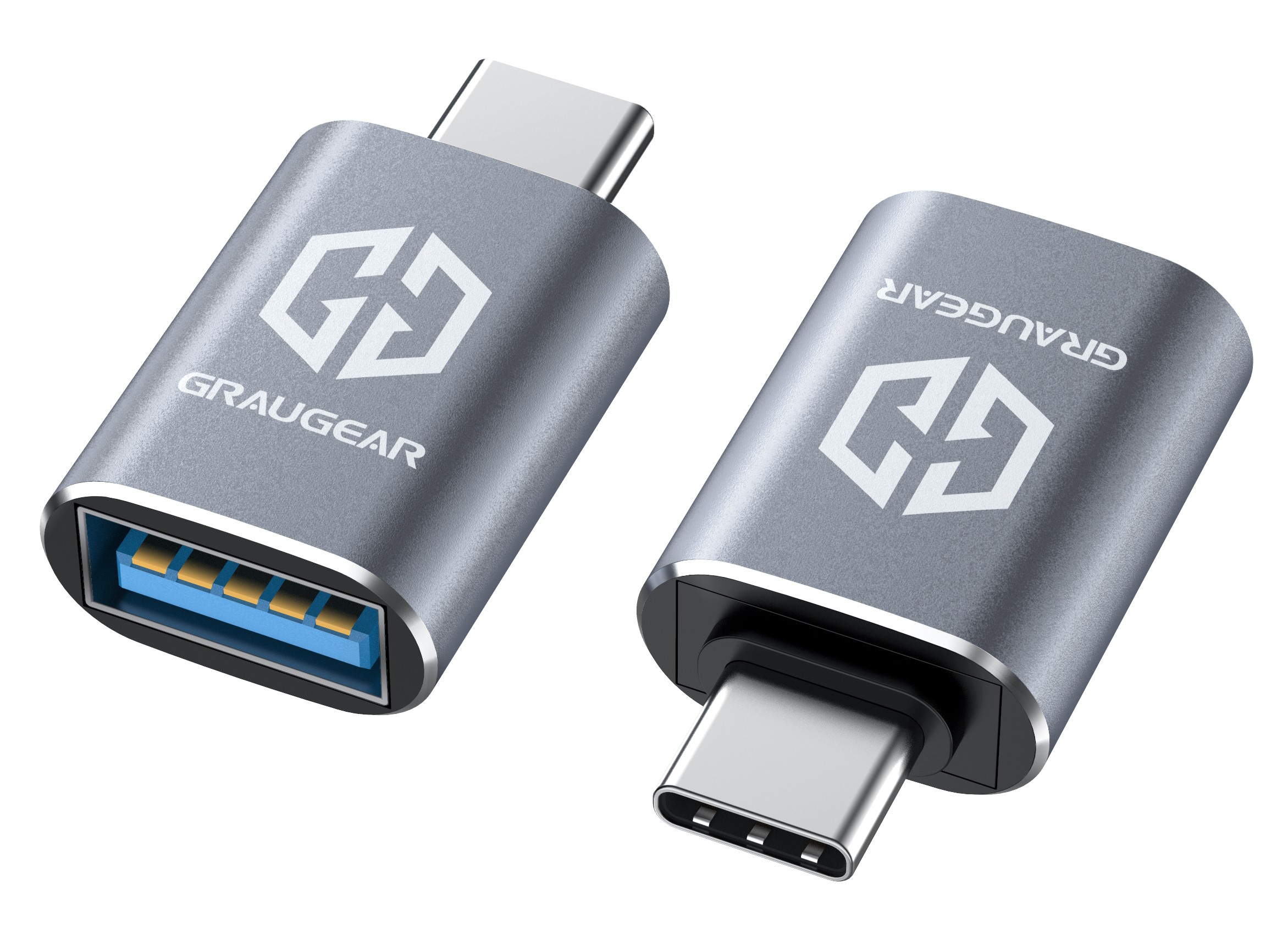 USB 3.2 Gen2 Adapter Type-A zu Type-C Stecker 2 Stk