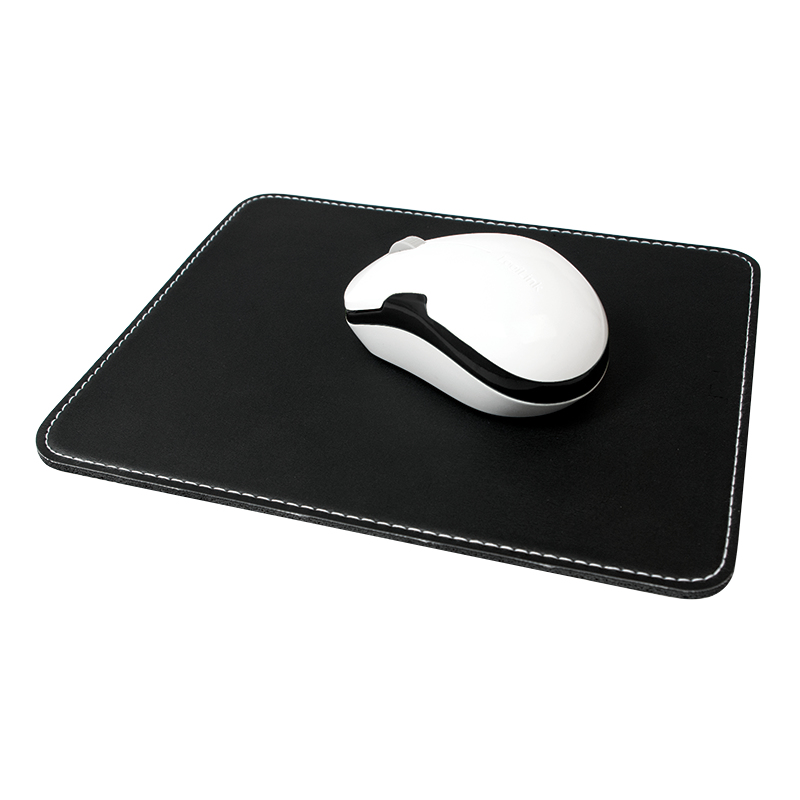 LogiLink Mouse Pad Leather - Mauspad - Schwarz