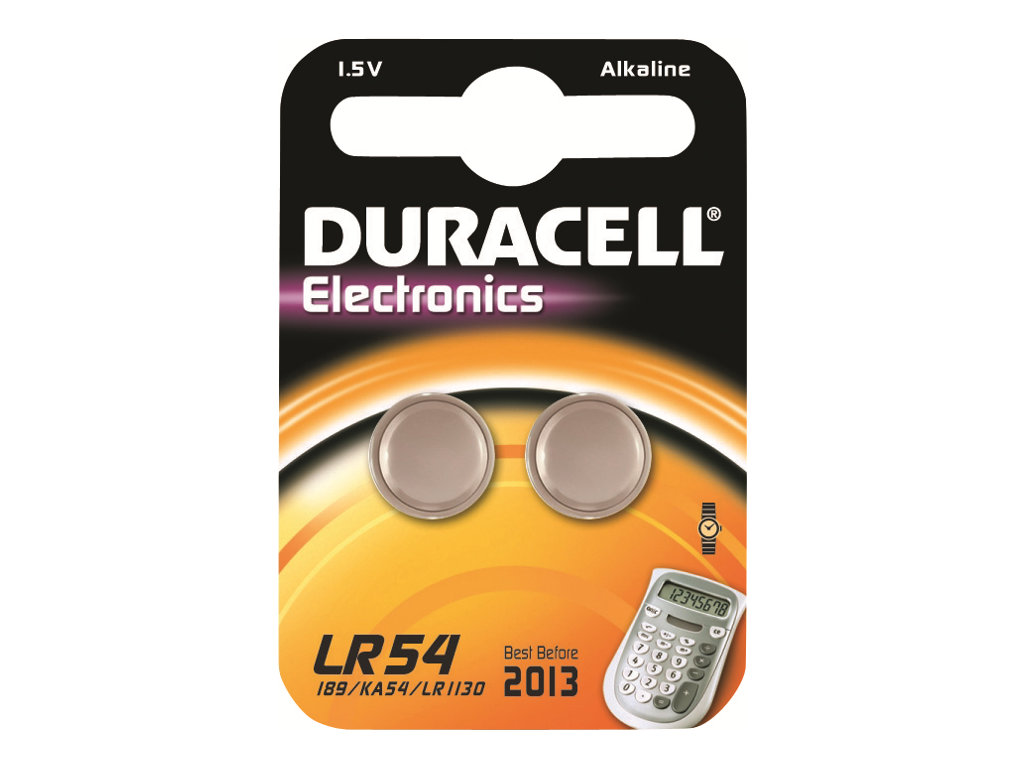 Duracell Electronics LR54 - Batterie 2 x LR54