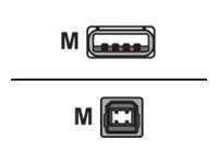 equip USB-Kabel - USB (M) bis USB Typ B (M)