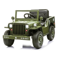 Jamara Ride-on Jeep Willys MB Army                grün    3+