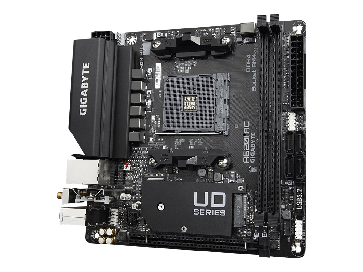 Gigabyte A520I AC - AMD A520 - So. AM4 - ITX