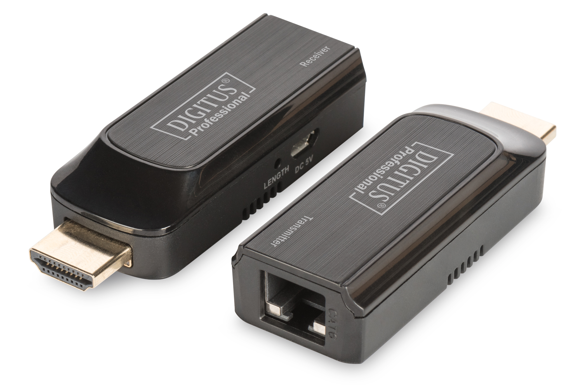 Extender HDMI Kabel Full HD 50m Set Strom via USB