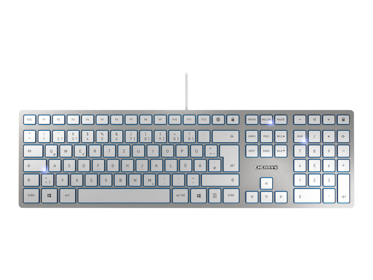 Cherry KC 6000 SLIM - Tastatur - USB - Deutsch