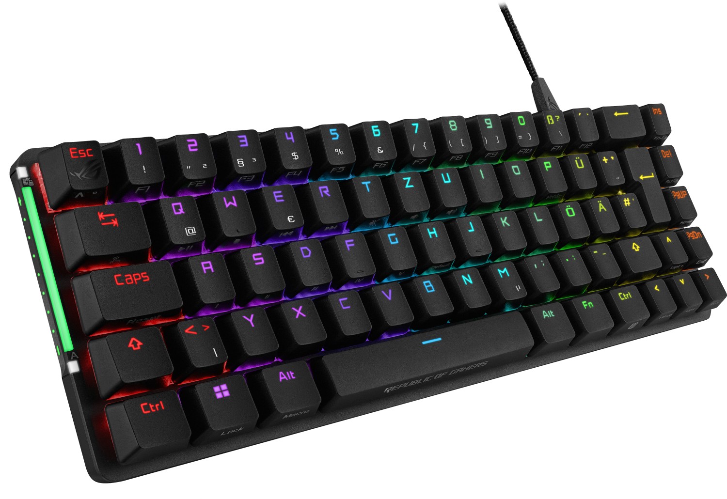 ASUS ROG Falchion Ace - RGB - ROG NX RED - Kabelgebunden - DE 