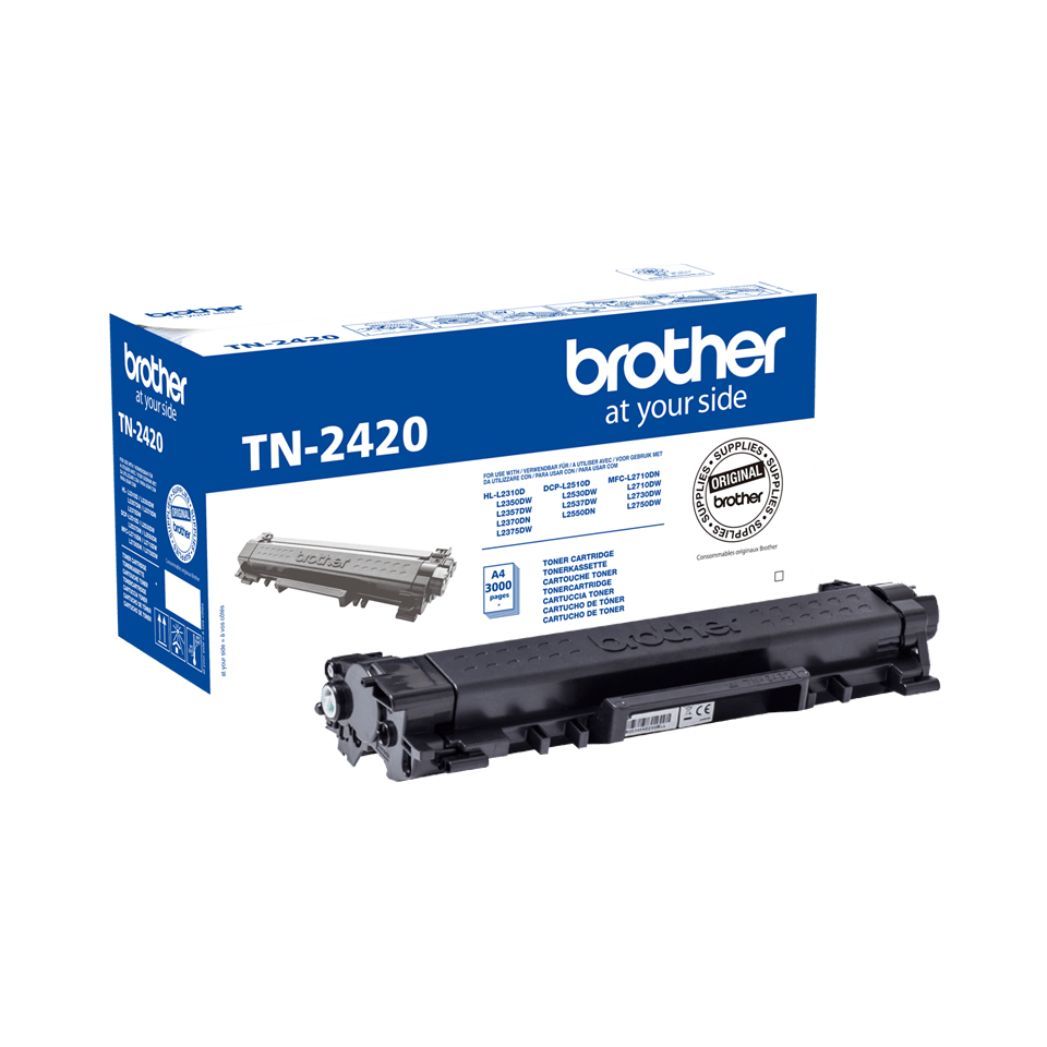 Brother TN2420 - Hohe Ergiebigkeit - Schwarz