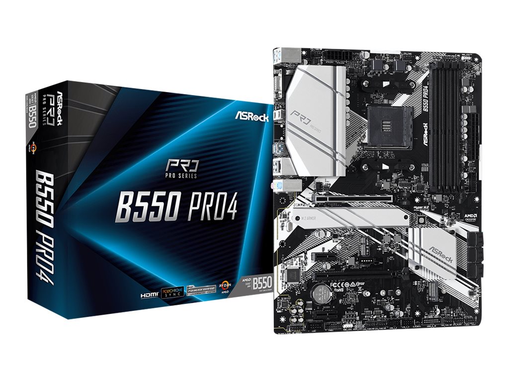 AsRock B550 Pro4 - AMD B550 - So. AM4 - ATX
