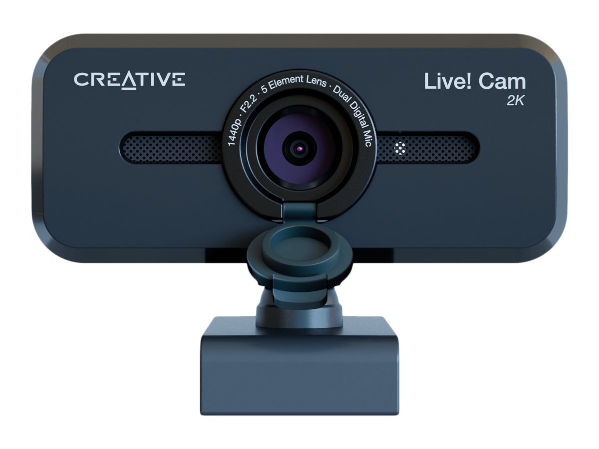 Creative Webcam Live Cam Sync V3 QHD, Mikrofon&Abdeckung