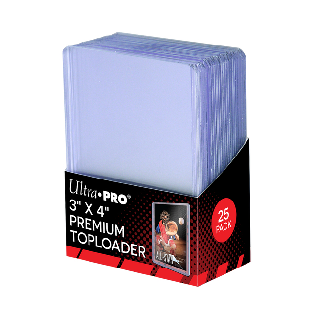 Premium Hartplastik-Kartenhüllen 77 × 100 mm 25er-Pack