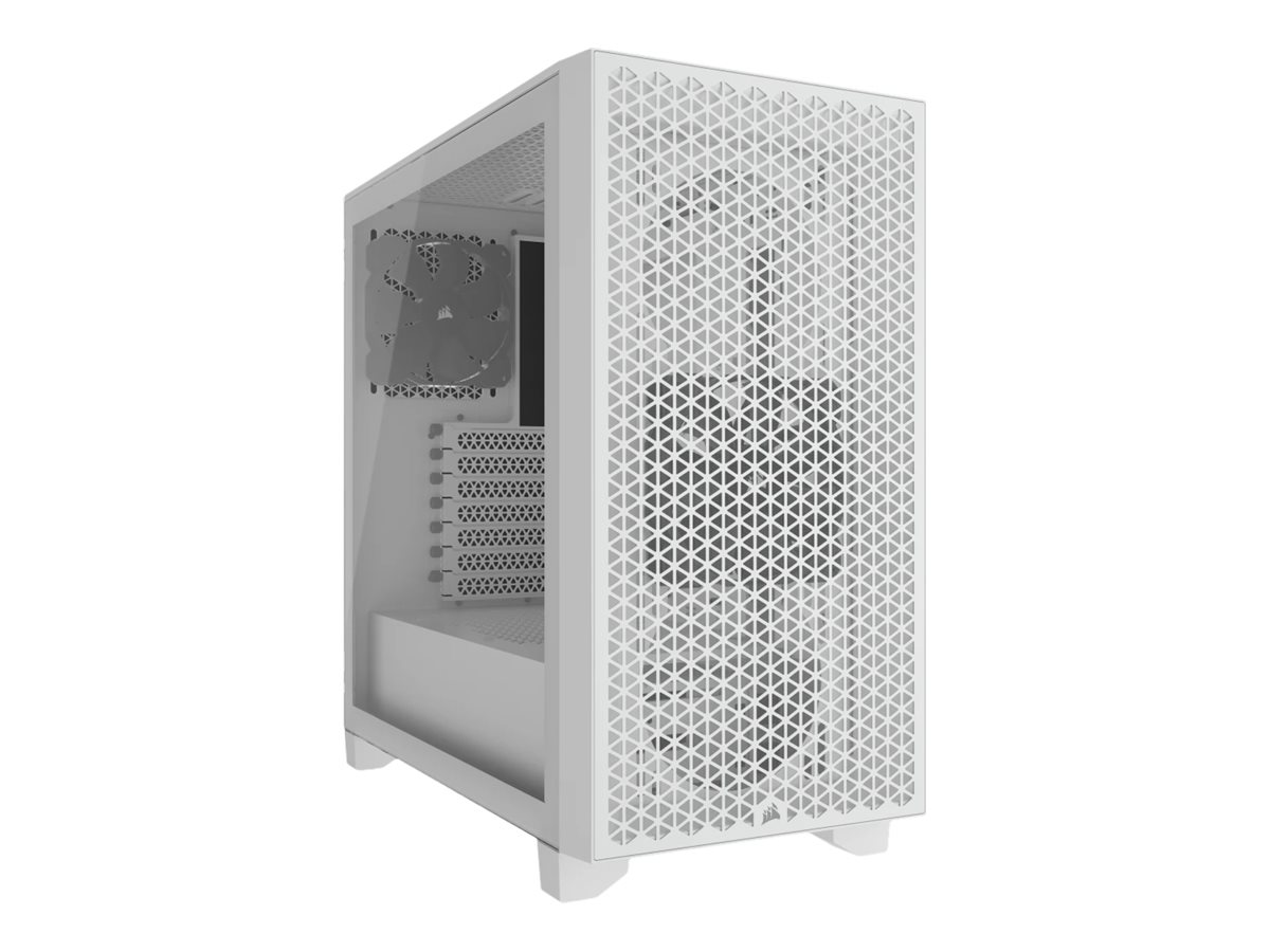 Corsair 3000D Airflow - Weiß - Glasfenster