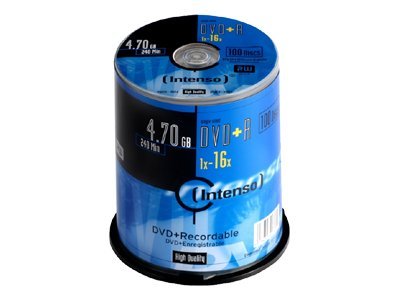 100 x DVD+R - 4.7 GB 16x - Spindel