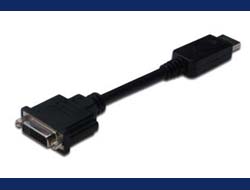 DIGITUS | DisplayPort Adapter / Konverter 0,15m Verriegelung