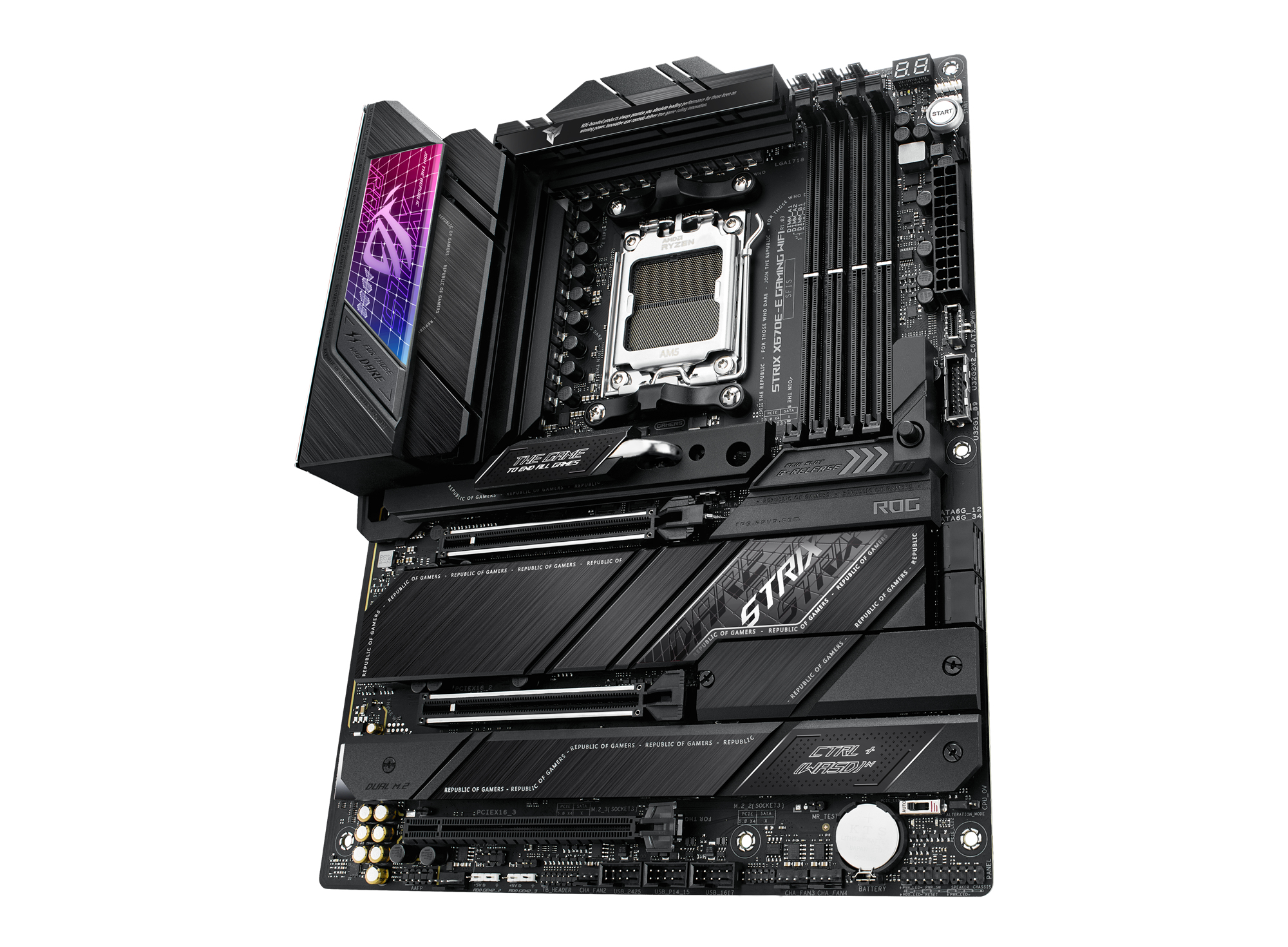 ASUS ROG Strix X670E-E Gaming WIFI - AMD X670E - So. AM5 - ATX