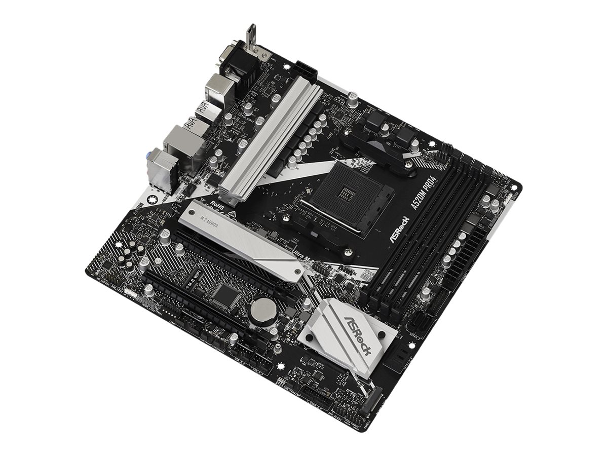 AsRock A520M Pro4 - AMD A520 - So. AM4 - mATX