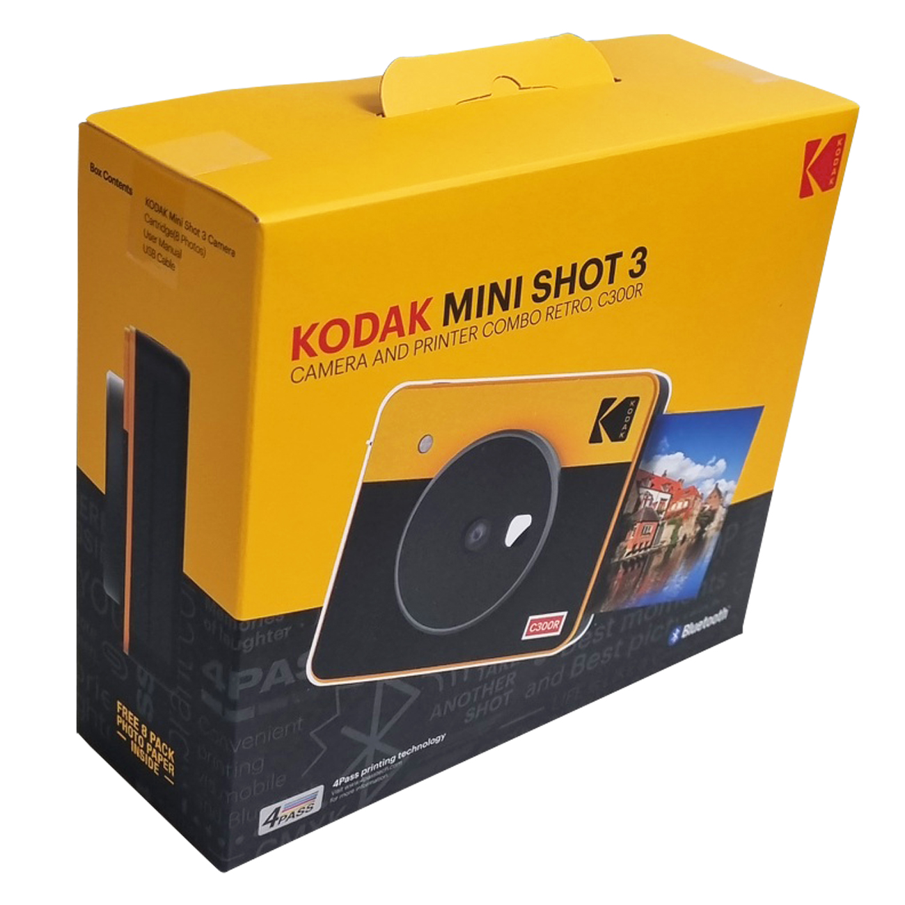 Kodak Mini Shot3 Retro 4Pass 2in1 Kamera & Drucker retail