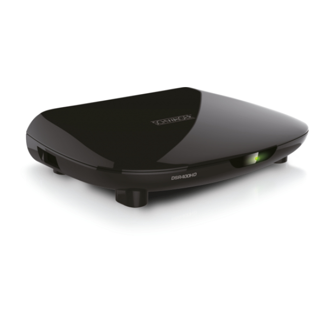 Schwaiger | DVB-S2 Receiver mit USB-Anschluss, FTA, schwarz