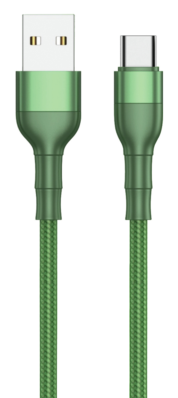 USB Kabel A->Type C grün