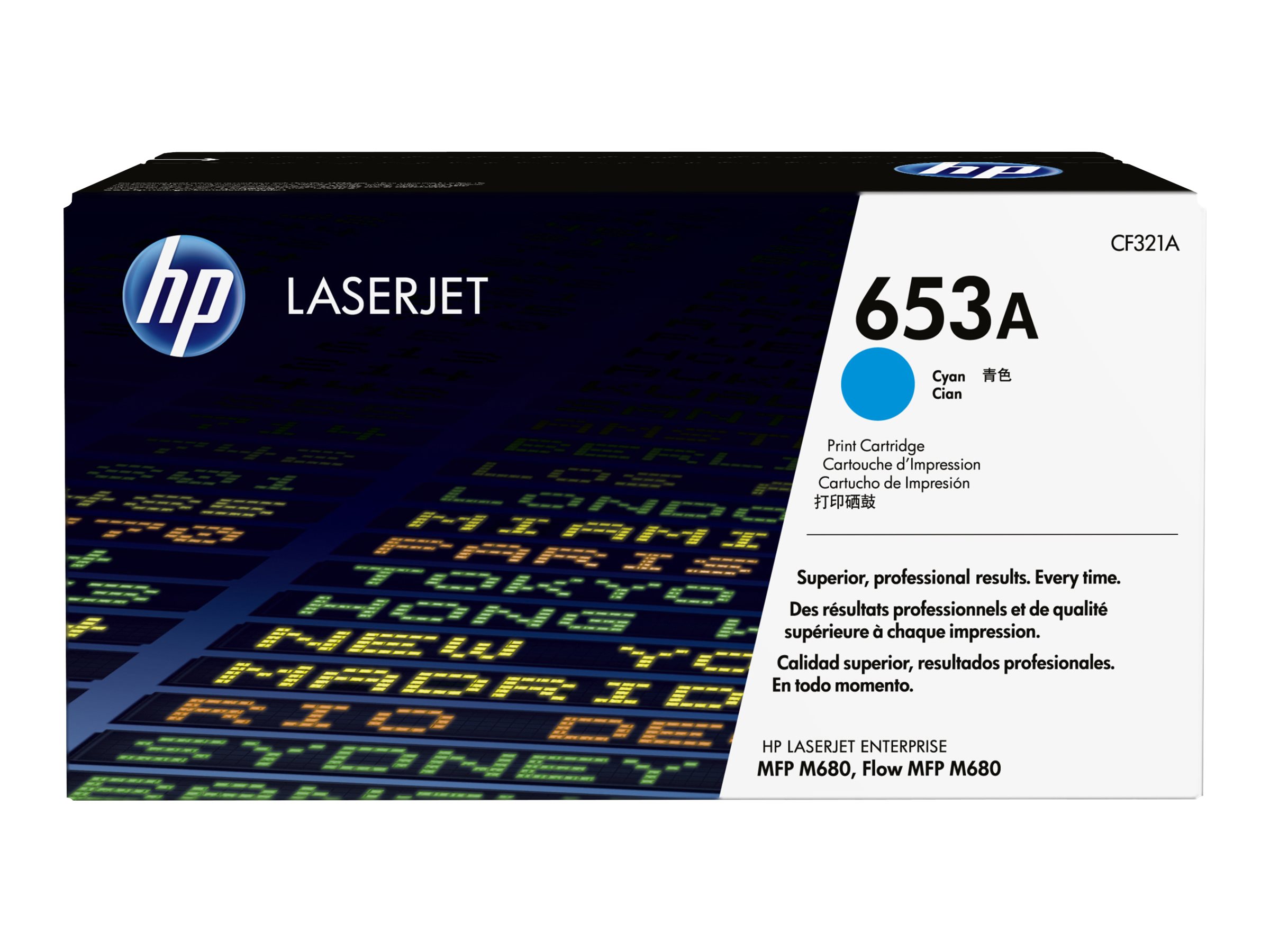 653A Cyan LaserJet Tonerpatrone