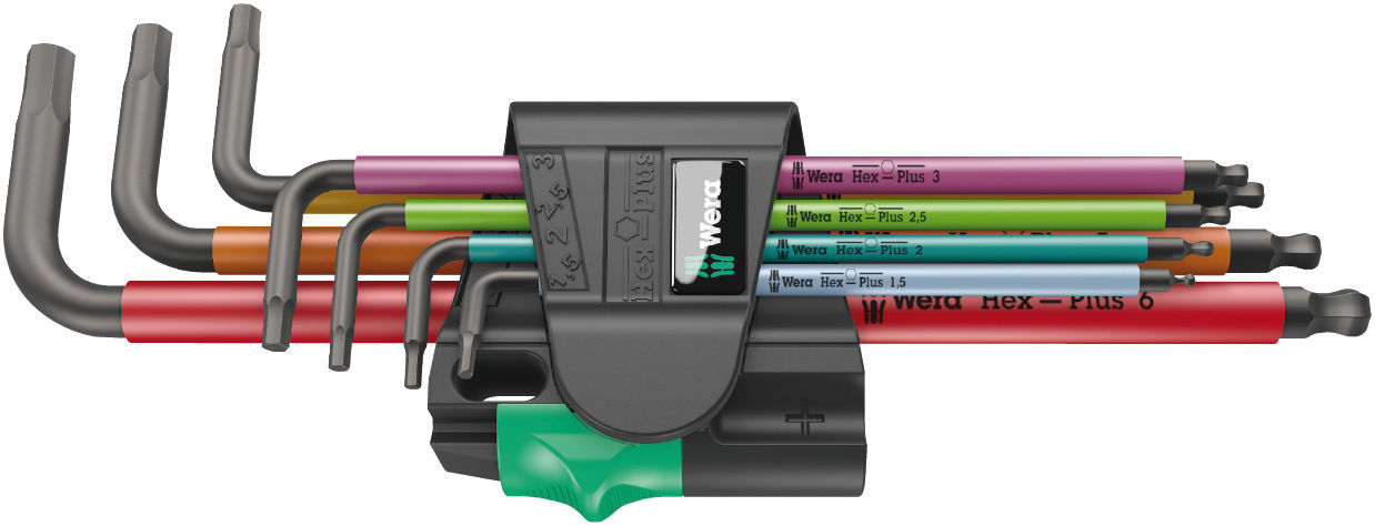 Wera | 950/7 Hex-Plus Multicolour Magnet 1