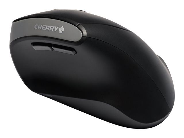 Cherry MW 4500 - Vertikale Maus - ergonomisch - Für Rechtshänder - optisch - 6 Tasten - kabellos - 2.4 GHz - kabelloser Empfänger (USB)