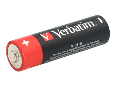 Verbatim ALKALINE BATTERY AA 20 PACK (HANGCARD))