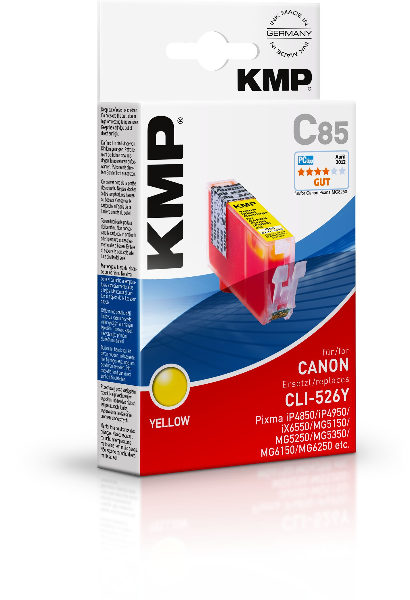 KMP C85 - 9 ml - Gelb - compatible - Tintenpatrone