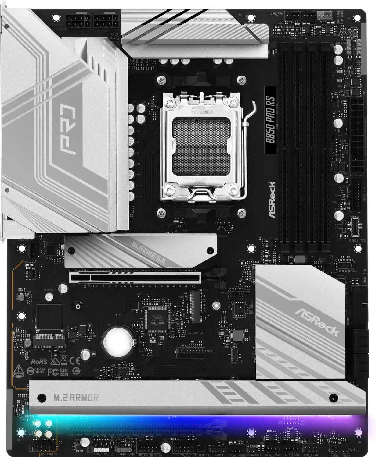 AsRock B850 Pro RS - AMD B850 - So. AM5 - ATX