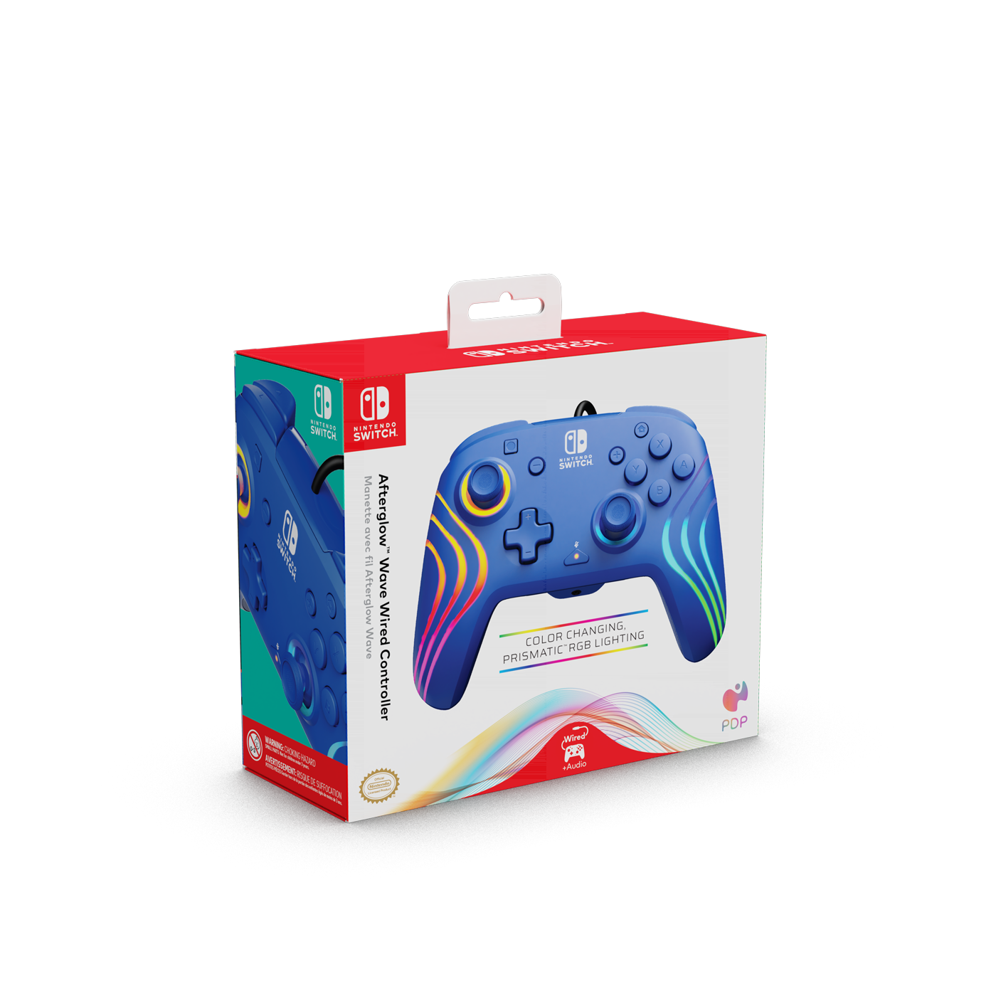 PDP Controller Afterglow   Wave blau                  Switch