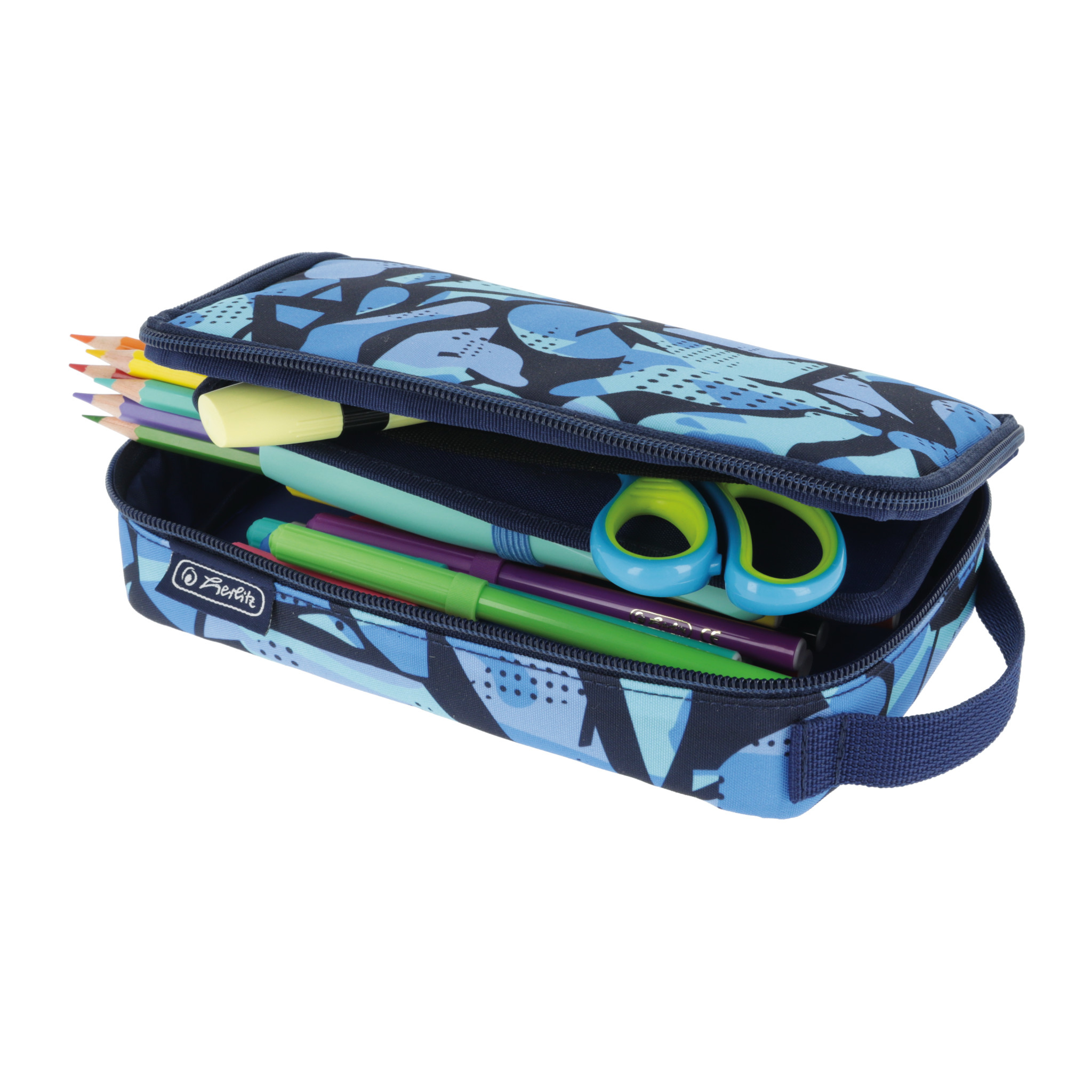 herlitz | Faulenzer 2 Go Camo blau