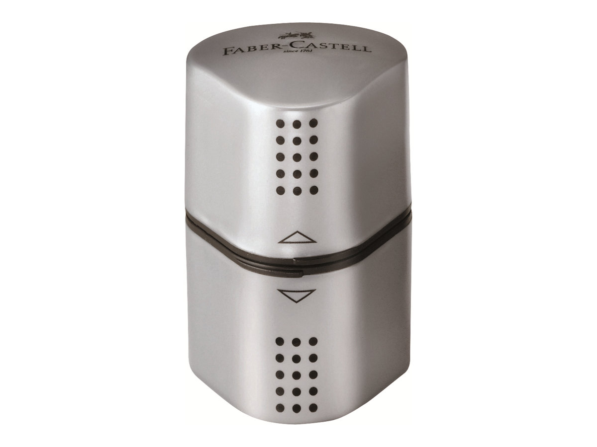Dreifachspitzdose Grip 2001 silber