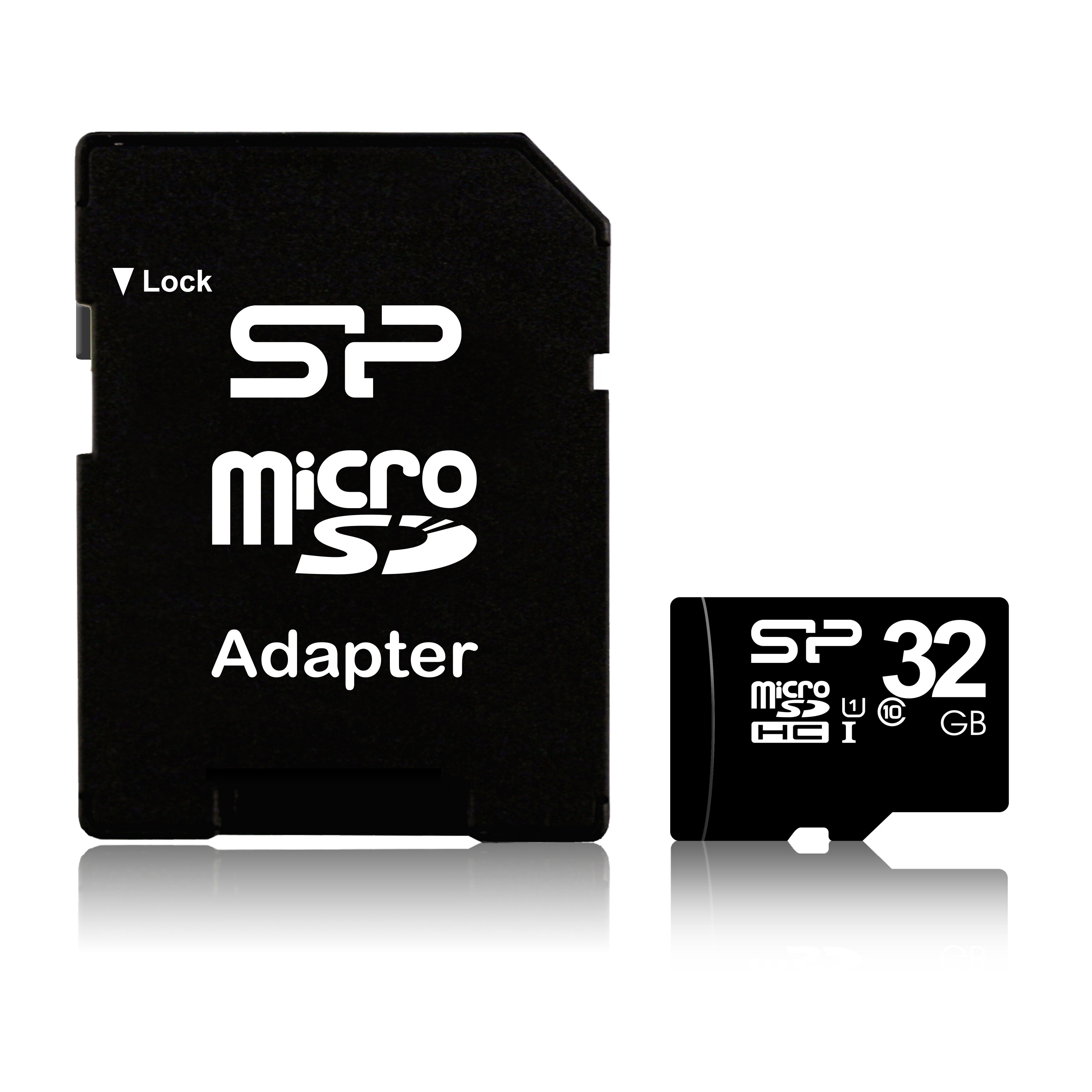 Silicon Power Flash-Speicherkarte (microSDHC/SD-Adapter inbegriffen)