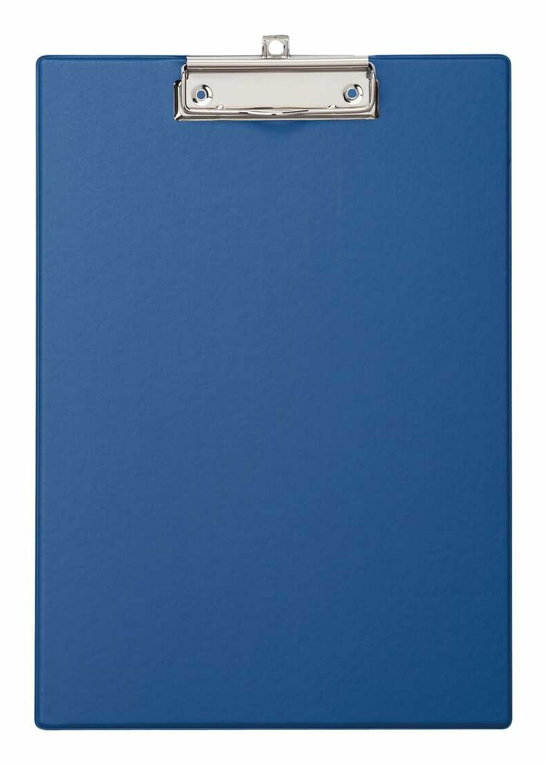 Klemmbrett MAULpoly – A4 – blau – Folienüberzug