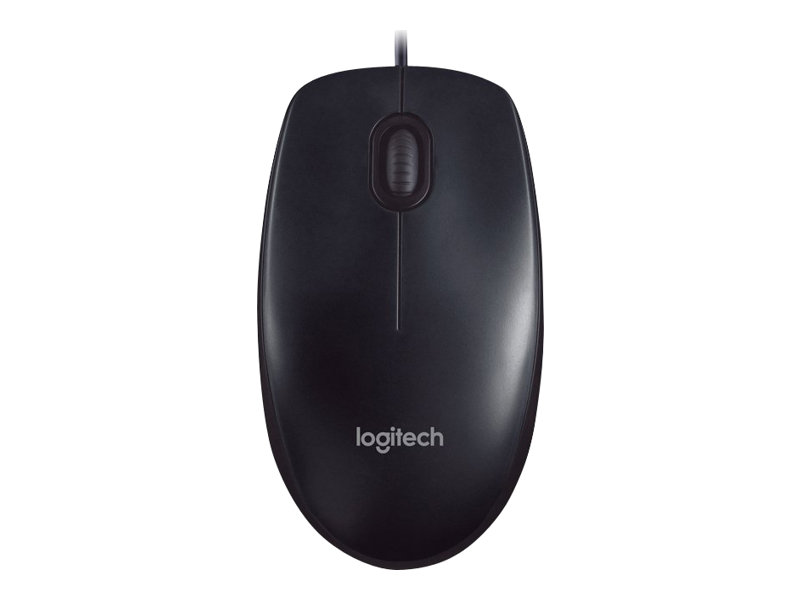 Logitech USB Mouse M90  black