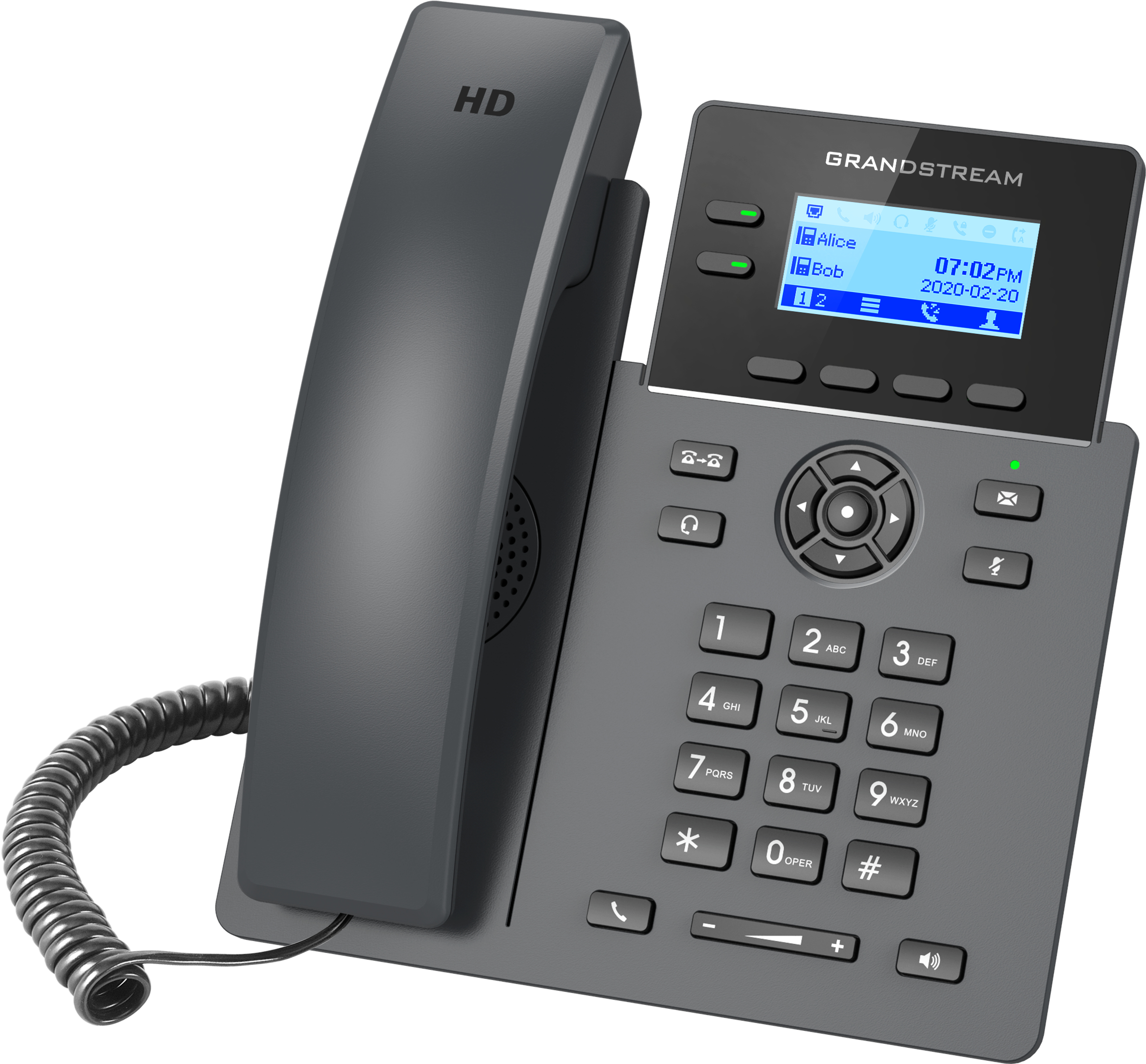 Grandstream SIP GRP-2602 Carrier-Grade IP-Phone - VoIP-Telefon - Switch