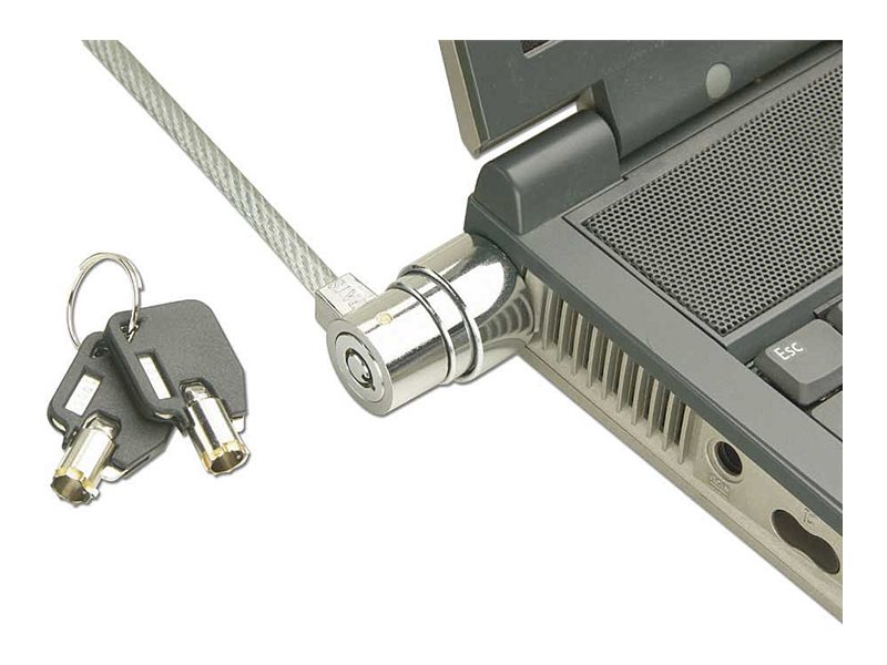 LINDY Diebstahlsicherungs-Kabel f Notebook Kensington Schlit