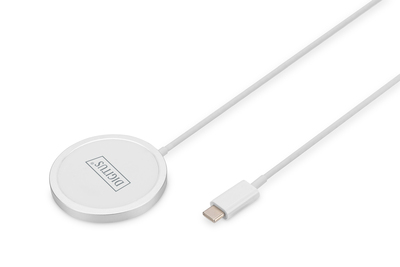 Ladegerät wireless 15W magnetisch für Apple, weiß