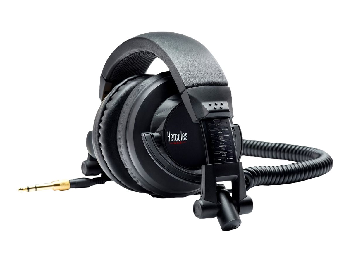 Hercules - HDP DJ45 - Kopfhörer - On-Ear - kabelgebunden - 3,5 mm Klinke