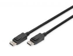 DIGITUS | DisplayPort Anschlusskabel, 3m, schwarz