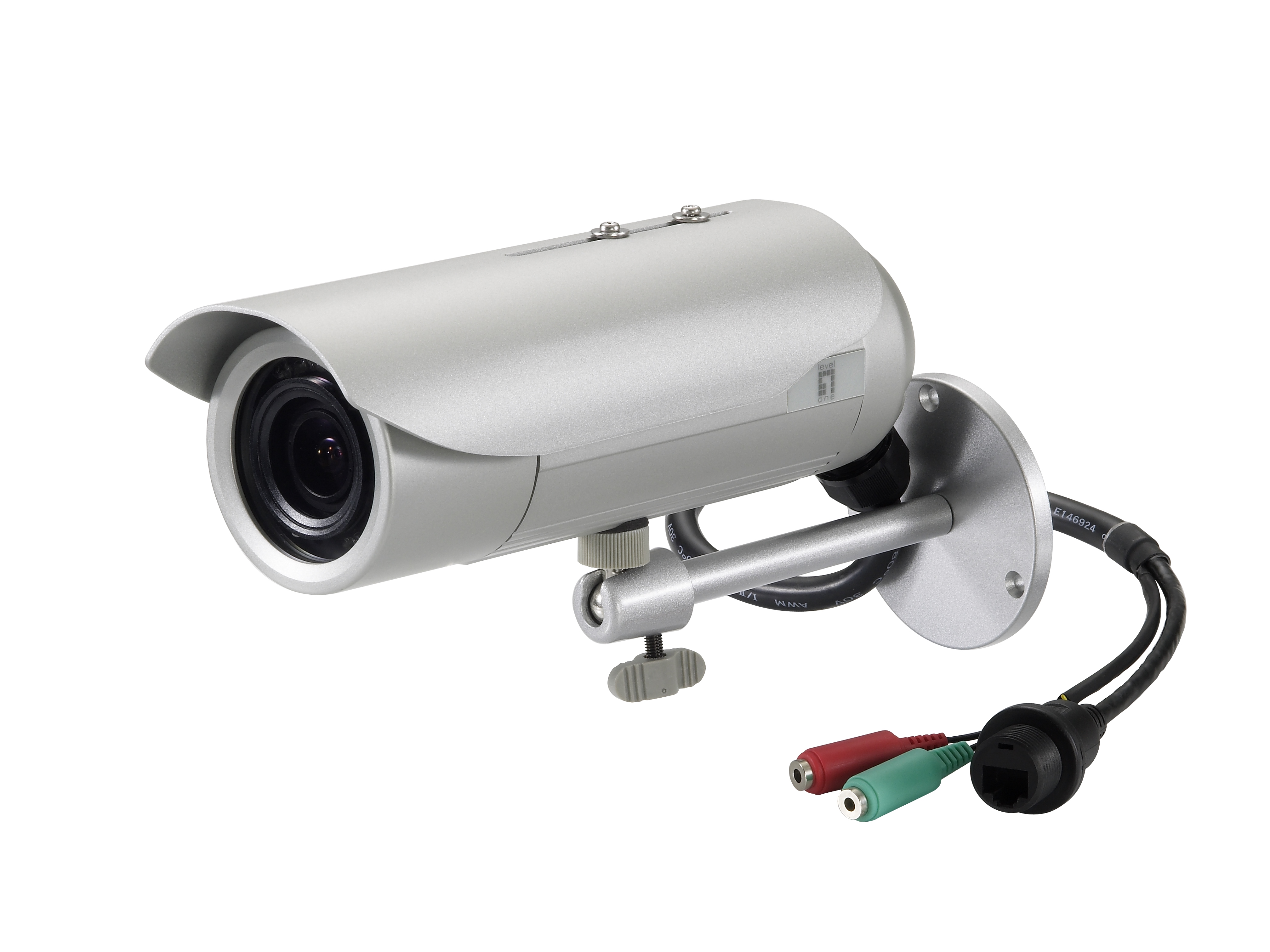 LevelOne FCS-5057 - Netzwerk-Überwachungskamera - Außenbereich - Vandalismussicher / Wetterbeständig - Farbe (Tag&Nacht)