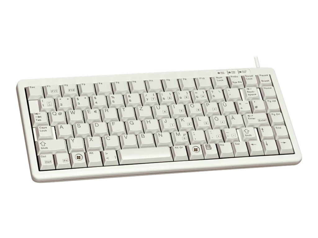 Cherry Compact-Keyboard G84-4100 - Tastatur - USB