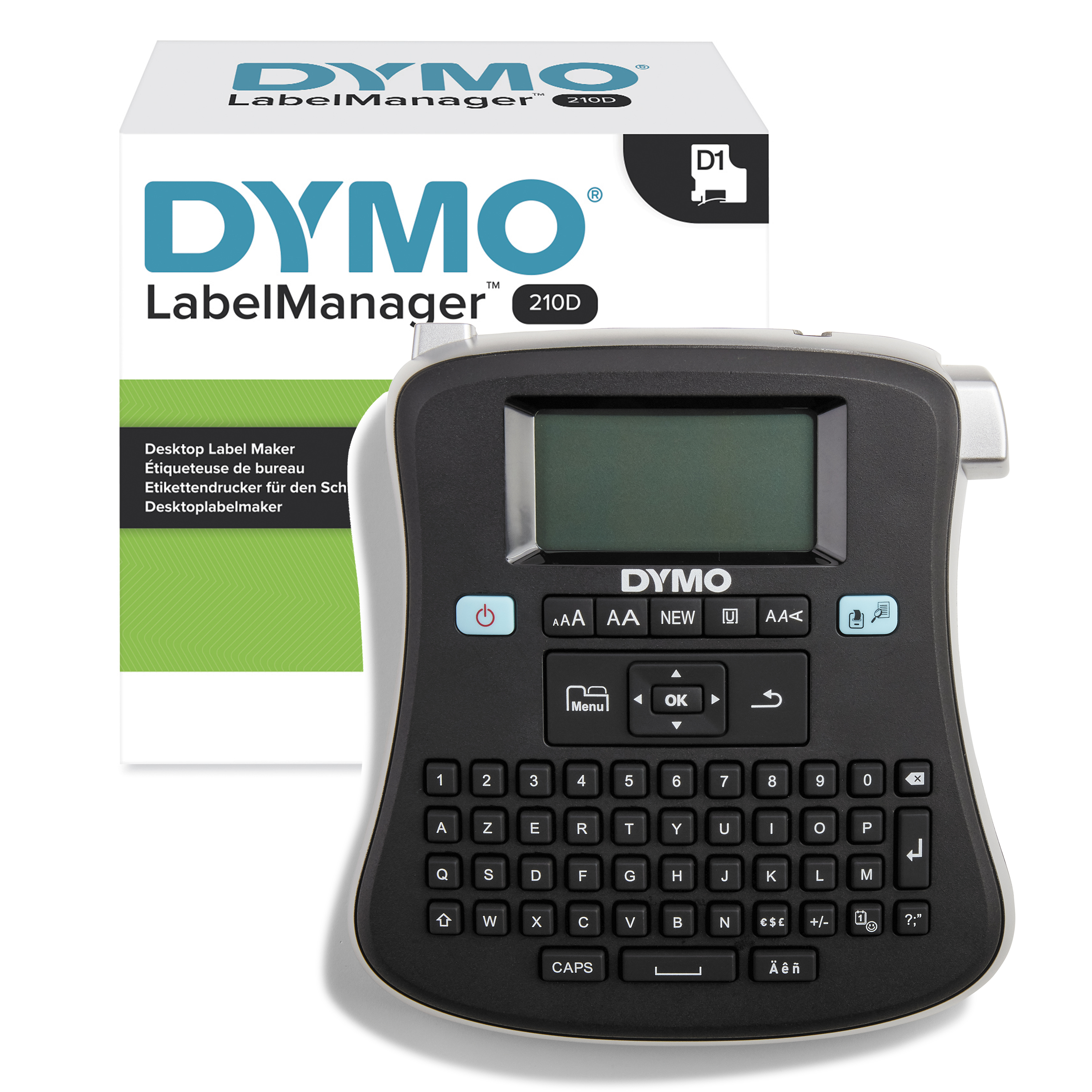 DYMO | LabelManager 210D+ Beschriftungsgerät | AZERTY-Tastatur