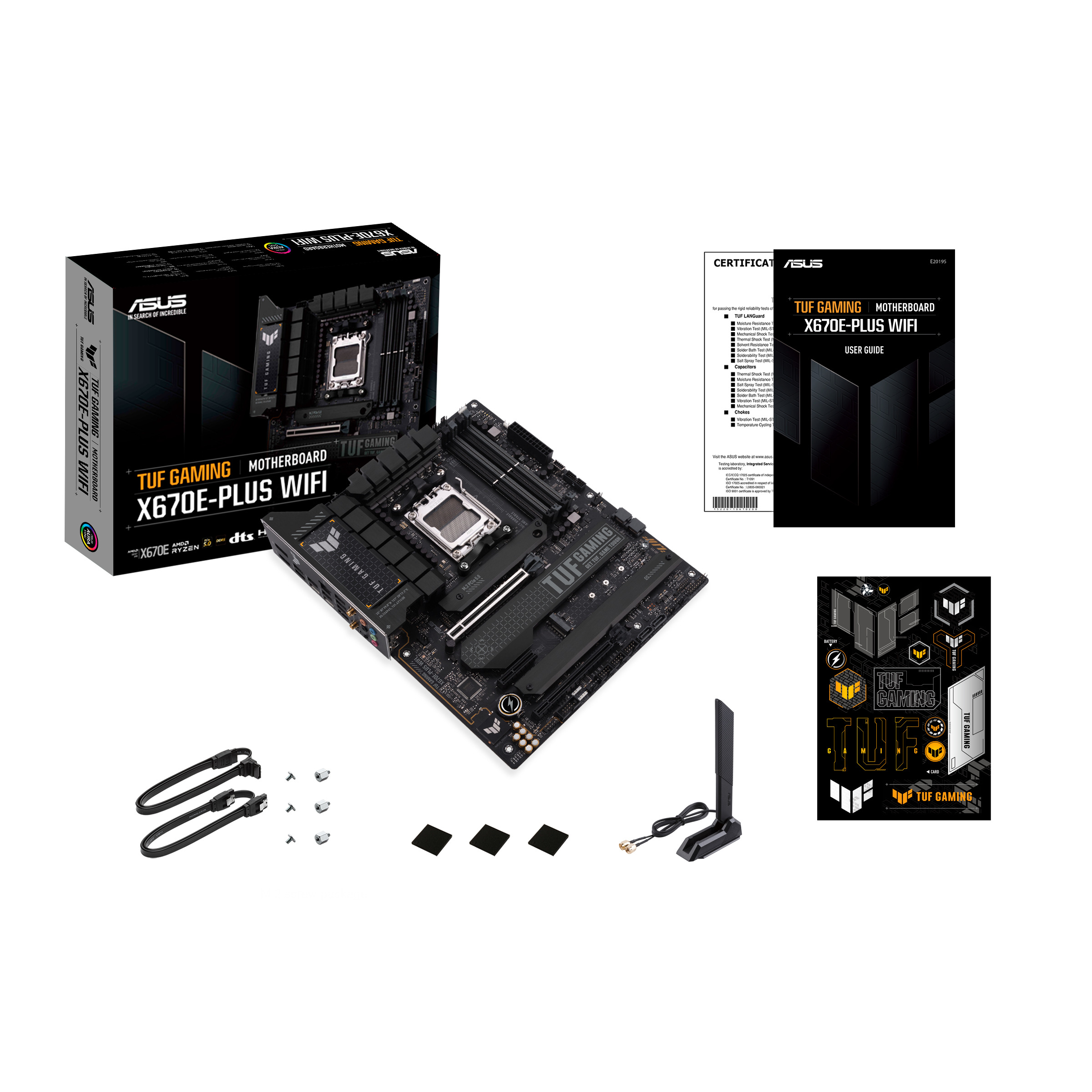 ASUS TUF Gaming X670E-Plus WIFI - AMD X670E - So. AM5 - ATX