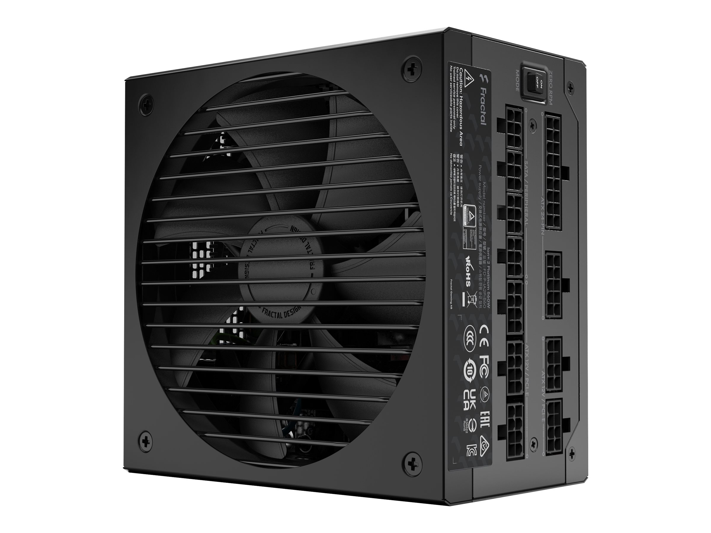 Fractal Design Ion+ 2 560W ATX 2.52 Netzteil Modular 80+ Platinum