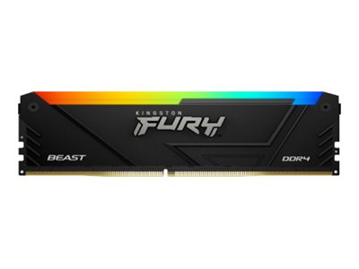 FURY Beast RGB UDIMM 8GB, DDR4-3600, CL17-21-21, 1RX8